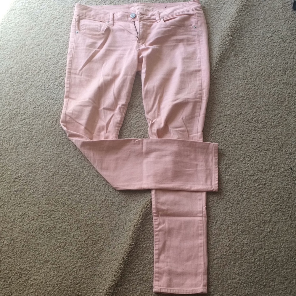 Low Rise Pink American Eagle Jeans